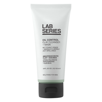 EXPIRY 2026 Lab Series Oil Control Clay Cleanser + Mask 100ml for Oily Skin Facial for Men