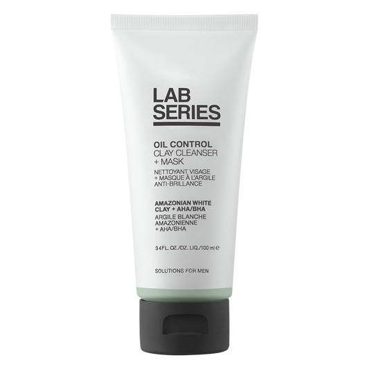 EXPIRY 2026 Lab Series Oil Control Clay Cleanser + Mask 100ml for Oily Skin Facial for Men