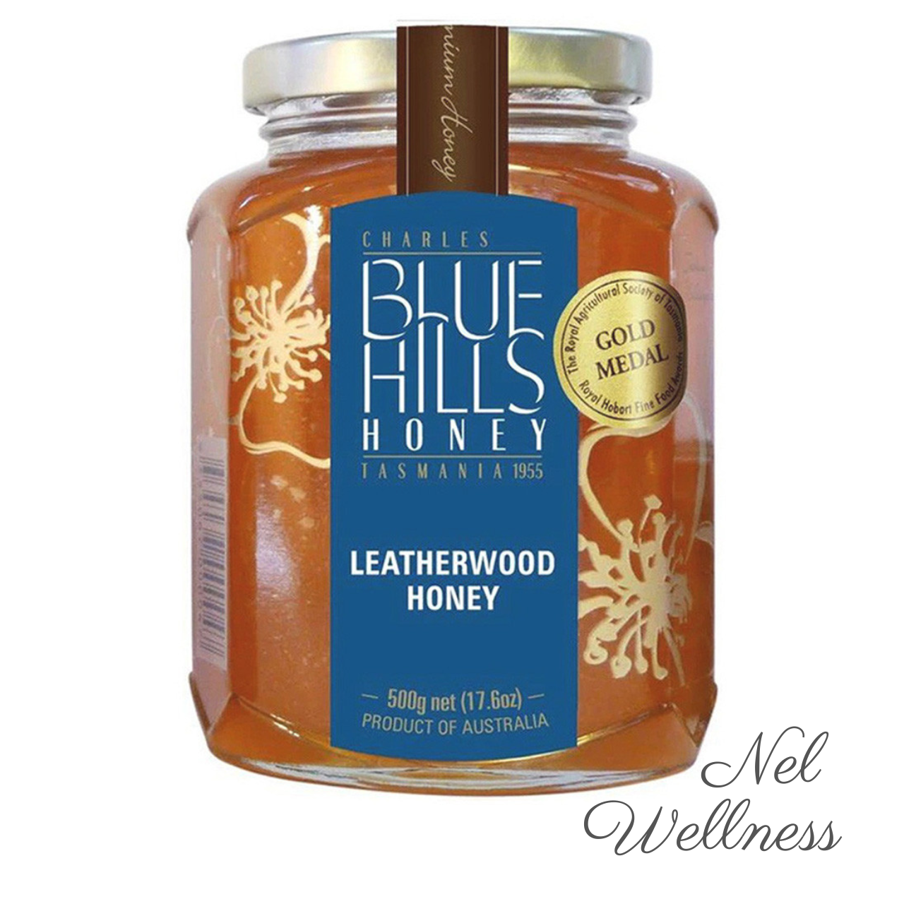 EXPIRY 2028 Blue Hills Honey Rare Award Winning Leatherwood Honey (Various Flavour, Size Available) from Tasmania