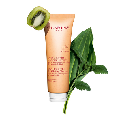 [EXPIRY 2026] Clarins One Step Gentle Exfoliating Cleanser with Alpine Golden Gentian & Kiwi Extracts 125ml