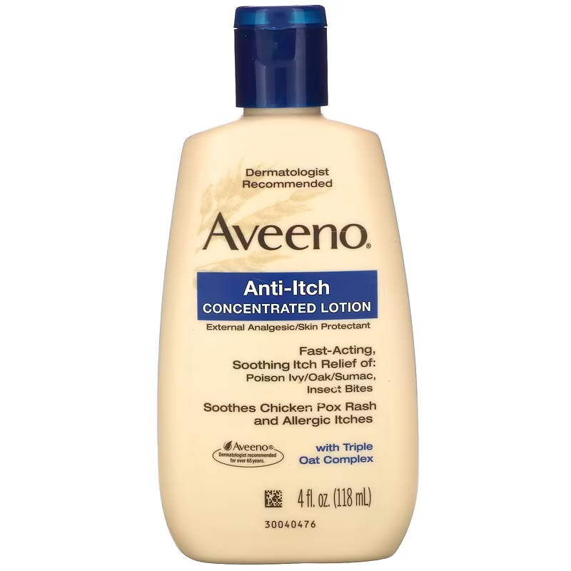 [Bed Bug, Insect Bites, Heat Rash, Allergic Itch Relief] EXPIRY 2025 118ml Aveeno Active Naturals Anti-Itch Lotion