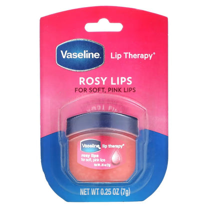 EXPIRY 2027 Vaseline Lip Therapy Advanced Healing / Rosy Lip Balm 7g / 10g / 17g Deep Moisturization For Chapped Lips