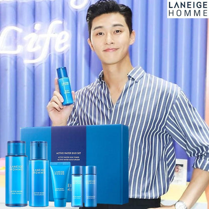 [EXPIRY 2027] Laneige Homme Active Water Moisturizer 125ml - For Men For All Skin Types Facial