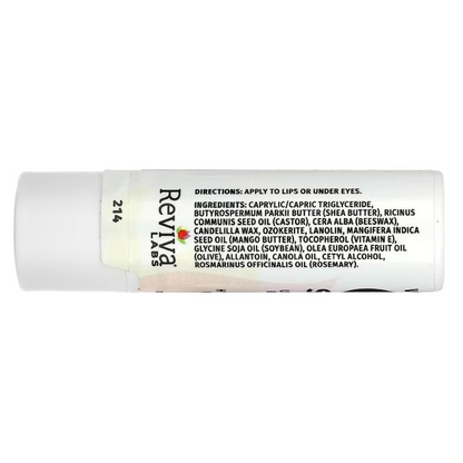 [Great For Travel] EXPIRY 2027 Reviva Labs Vitamin E Stick 4.25g Hydrating Lip Balm, Apply on Lips and Eye Area