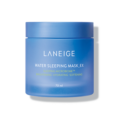 EXPIRY 2026 Laneige Water Sleeping Mask EX 70ml / Laneige Cica Sleeping Mask with Sleeping Microbiome 60ml Moisturizer