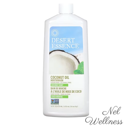 Desert Essence Coconut Oil Mouthwash Coconut Mint 473ml