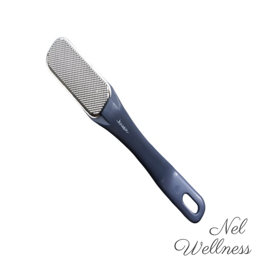 [Gentle and Non-Scratching] Stainless Steel Foot File Remove Calluses Foot Grinder Corns Removal Dead Skin Foot Rubbing