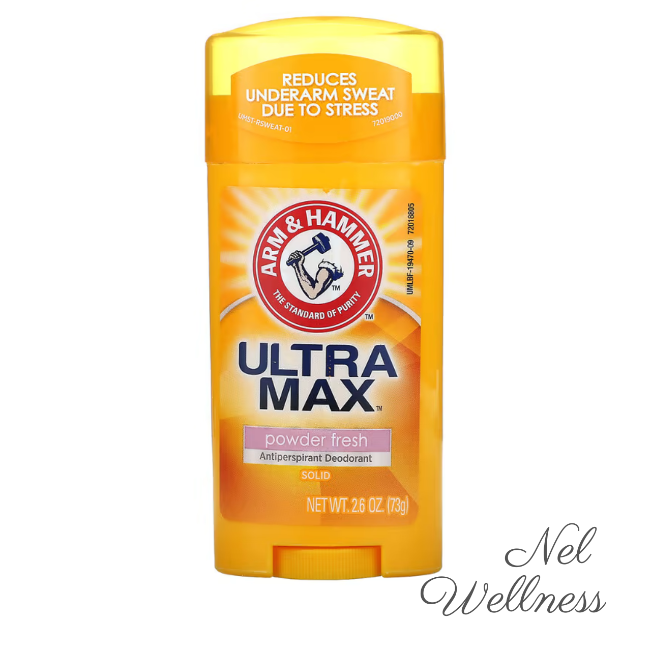 EXPIRY 2025 Arm & Hammer UltraMax Solid Antiperspirant Deodorant (Powder Fresh) 28g / 73g