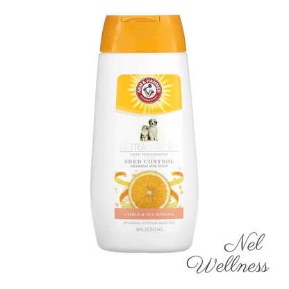 EXPIRY 2026 For Dogs Arm & Hammer Ultra Fresh Shed Control 473ml Shampoo Citrus & Sea Mineral / Lavender & Vanilla