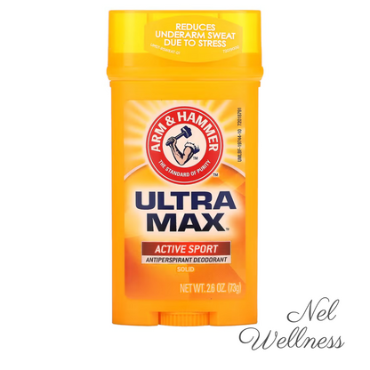 EXPIRY 2025 Arm & Hammer UltraMax Solid Antiperspirant Deodorant (Powder Fresh) 28g / 73g