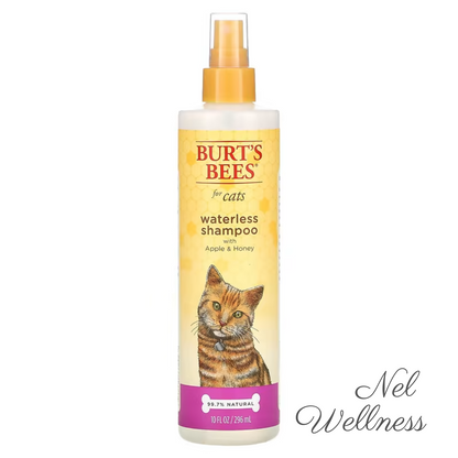 EXPIRY 2027 Burt's Bees Waterless Shampoo for Dogs and Cats with Apple & Honey 296ml