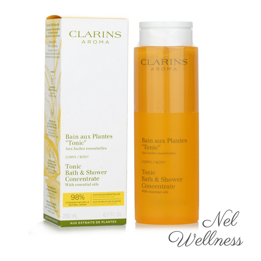 [EXPIRY 2026] Clarins Tonic Bath & Shower Concentrate with Essential Oils 200ml - Body Shower Gel