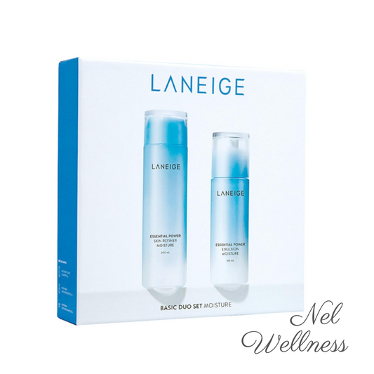 [EXPIRY 2026] Laneige Basic Duo Moisture Set Laneige Essential Power Refiner 200ml + Laneige Essential Emulsion 120ml