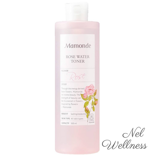 EXPIRY 2026 Mamonde Rose Water Toner 250ml / 500ml - For All Skin Types, Soothing, Moisturizing, Hydrating, Even Out Skin Texture, Sensitive Skin, Rose Water, Oil Free, Alcohol Free, Mamonde Rose Toner