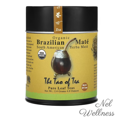 EXPIRY 2025 The Tao of Tea Yerba Mate Tea 114g Organic Chimarrao Brazilian / Brazilian Mate South American Mate