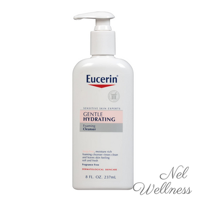 [For Sensitive Skin] Eucerin Gentle Hydrating Cleanser Fragrance Free 8 fl. oz. / 237ml Skincare