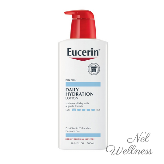 Eucerin Daily Hydration Lotion Fragrance Free 16.9 fl oz / 500ml moisturizer