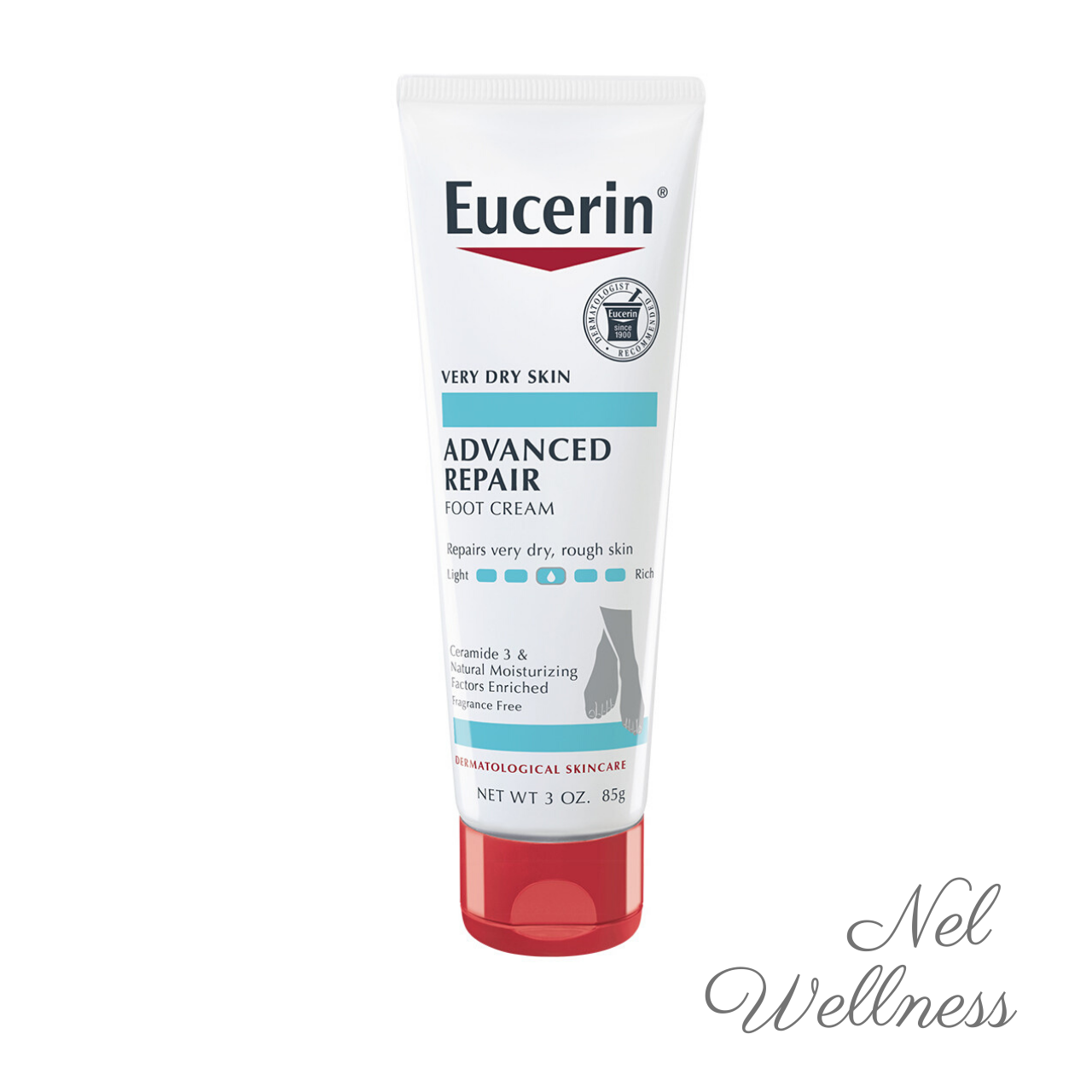 *Moisturize & Repair Dry Skin* Eucerin Advanced Repair Foot Cream 3oz / 85g Skincare