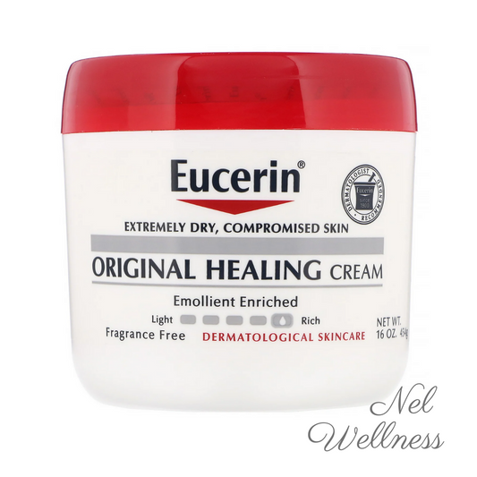 Eucerin Original Healing Cream For Extremely Dry Compromised Skin Fragrance Free 16oz / 454g