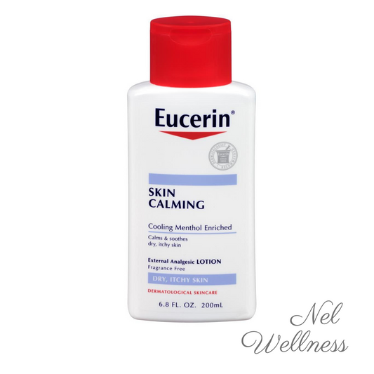 Eucerin Skin Calming Lotion for Dry, Itchy Skin 200ml Skincare Moisturizer Moisturiser Cream