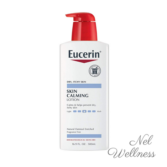 Eucerin Skin Calming Lotion for Dry, Itchy Skin 500ml Skincare Moisturizer Moisturiser Cream