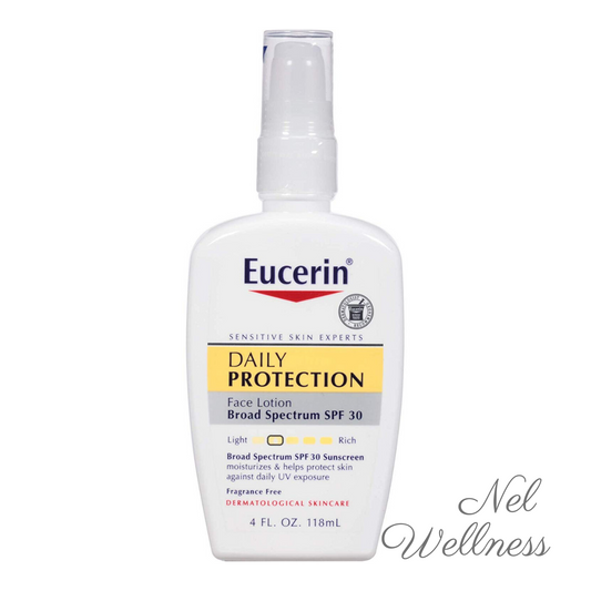 Eucerin Daily Protection Face Lotion Broad Spectrum SPF30 4fl oz / 118ml Skincare Moisturizer